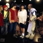 William Sadler, George Carlin, Sarah Trigger, Keanu Reeves, Annette Azcuy, Alex Winter