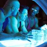 Mark Wahlberg, Dwayne Johnson, Anthony Mackie