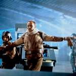 Peter Weller, Andrew Lauer, Roy Dupuis