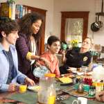 David Lambert, Sherri Saum, Jake T. Austin, Maia Mitchell, Teri Polo