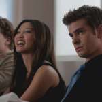 Jesse Eisenberg, Brenda Song, Andrew Garfield