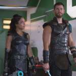 Tessa Thompson, Chris Hemsworth