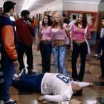 Ron Lester, Jaime Pressly, Deon Richmond, Chris Evans, Mia Kirshner, Morisa Taylor Kaplan, Joy Bisco