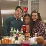 Katherine Langford, Giorgia Whigham, Dylan Minnette