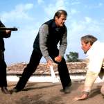 Julian Glover, Roger Moore, Carole Bouquet