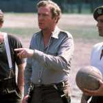 Sylvester Stallone, Michael Caine, Bobby Moore