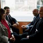 Jos&eacute; Garcia, Antoine Dul&eacute;ry, Mich&egrave;le Bernier, Jean-Paul Belmondo