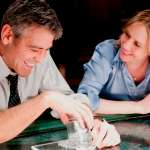 Vera Farmiga, George Clooney