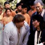 Chris Farley, Nicollette Sheridan, Robin Shou, Soon-Tek Oh