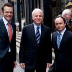 Joel McHale, Steve Martin, Kevin Pollak