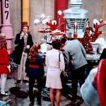 Jack Albertson, Nora Denney, Roy Kinnear, Gene Wilder, Denise Nickerson, Leonard Stone, Peter Ostrum, Julie Dawn Cole