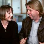 Lesley Manville, Timothy Spall
