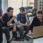 James Franco, Evan Goldberg, Seth Rogen