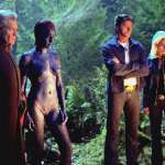 Rebecca Romijn, Ian McKellen, Hugh Jackman, Halle Berry