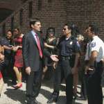 Carlos Sanz, Carlos G&oacute;mez, Thomas Gibson, Mandy Patinkin