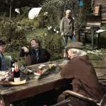 Jane Fonda, Claude Rich, Geraldine Chaplin, Guy Bedos