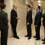 William Hurt, Topher Grace, Cynthia Nixon, Joey Slotnick, Ayad Akhtar