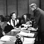 Judy Holliday, Spencer Tracy, Katharine Hepburn