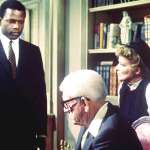 Sidney Poitier, Spencer Tracy, Katharine Hepburn