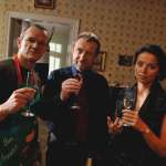 Cezary Pazura, Anna Przybylska, Edward Linde-Lubaszenko