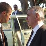 Philip Baker Hall, Justin Chambers