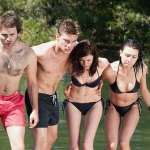 Rachel Melvin, Hutch Dano, Cortney Palm, Jake Weary