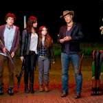 Abigail Breslin, Jesse Eisenberg, Emma Stone, Woody Harrelson