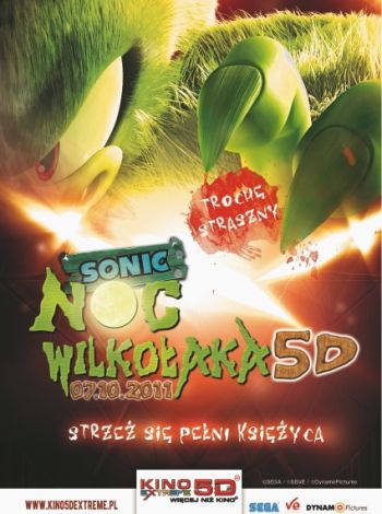 Sonic – Noc Wilkołaka 5D